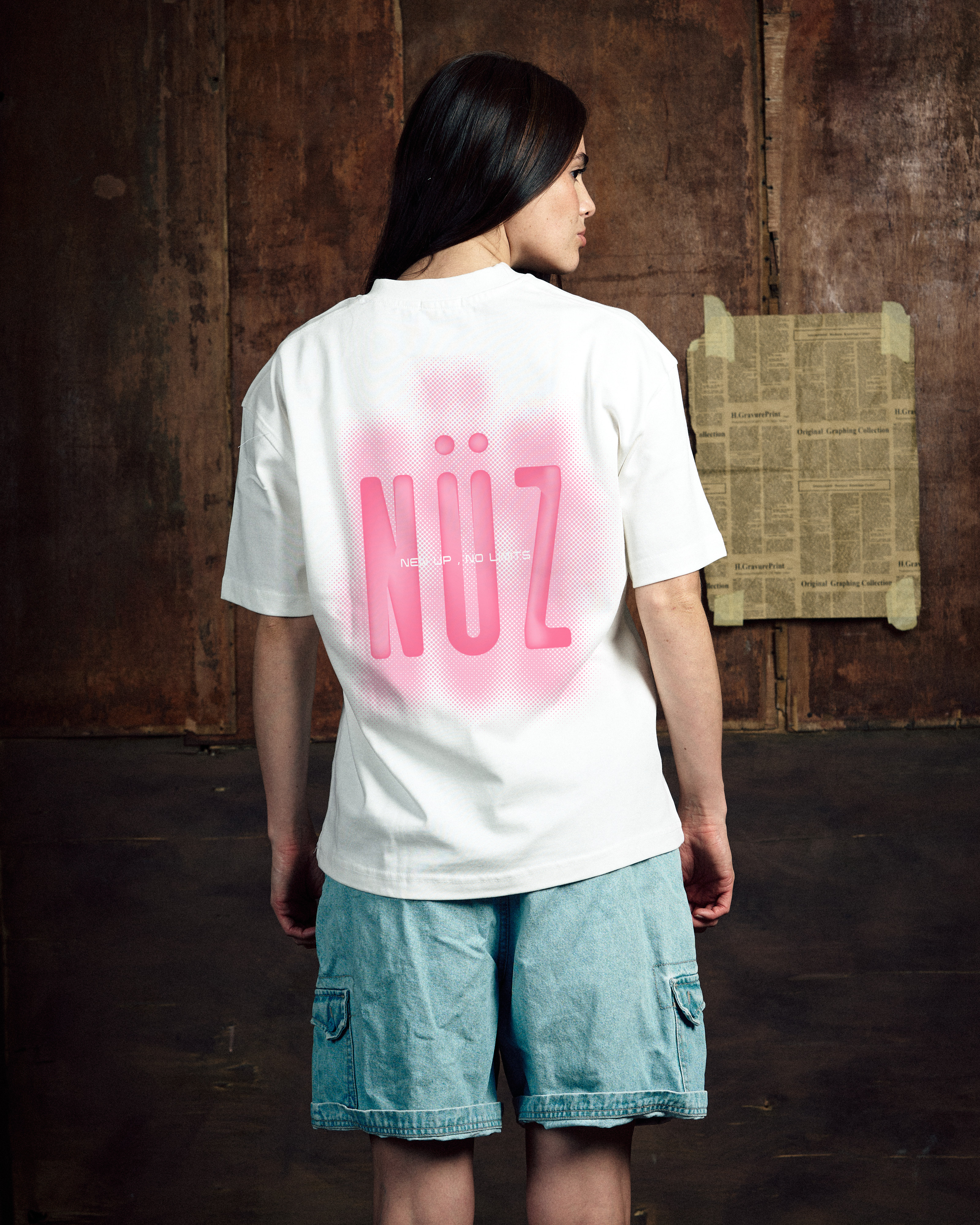 White Nuz Tee