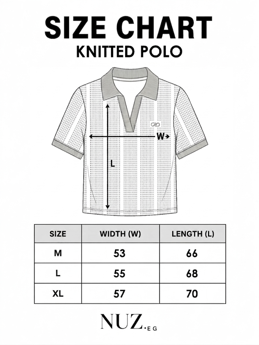 KNITTED BROWN POLO