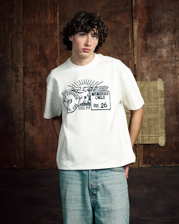 White Studio 99 Tee