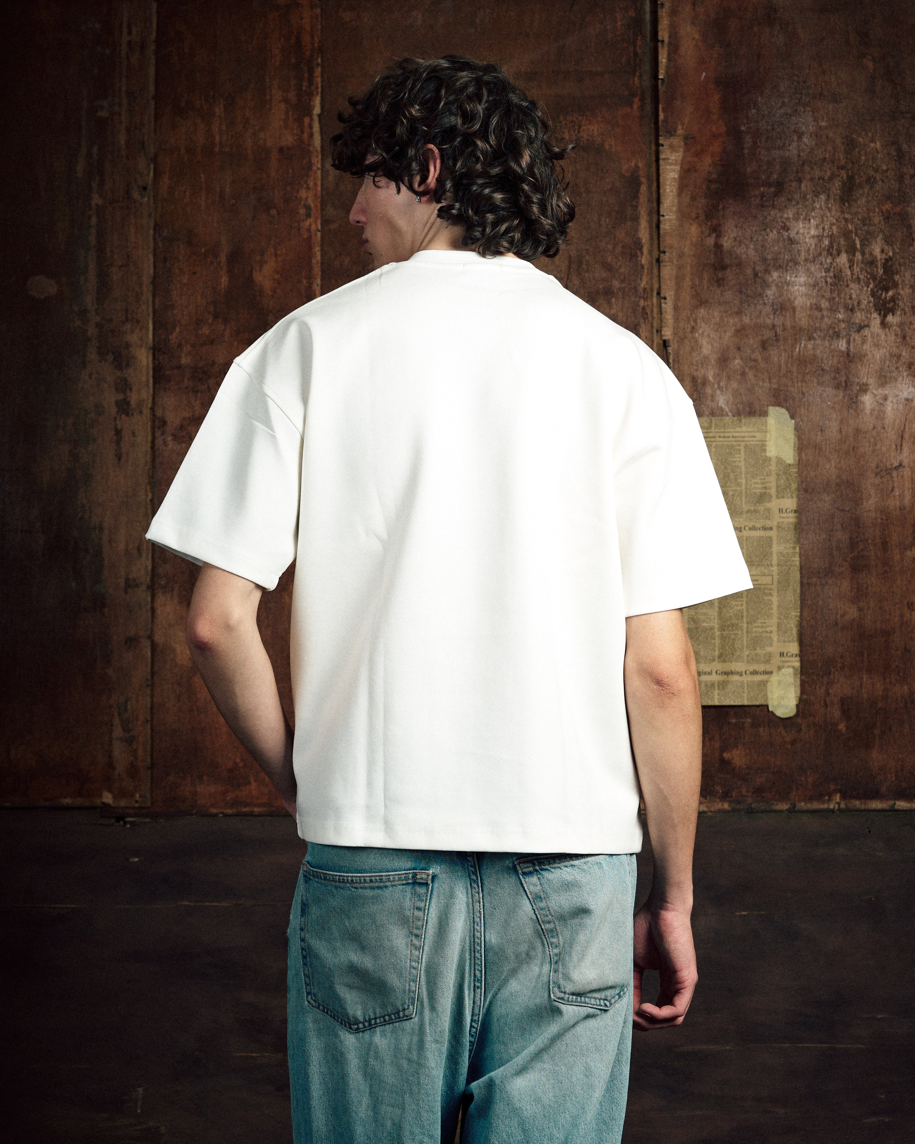 White Studio 99 Tee