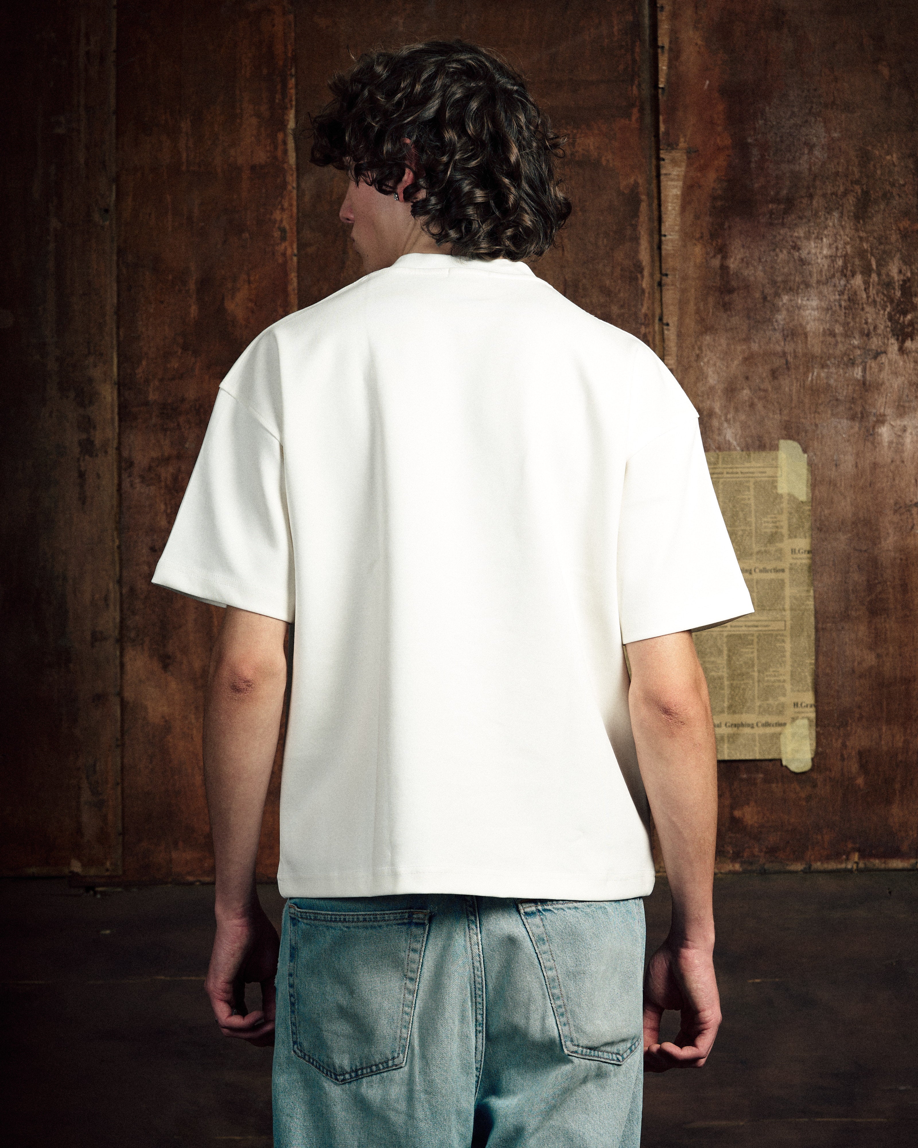 White NUZstd Tee