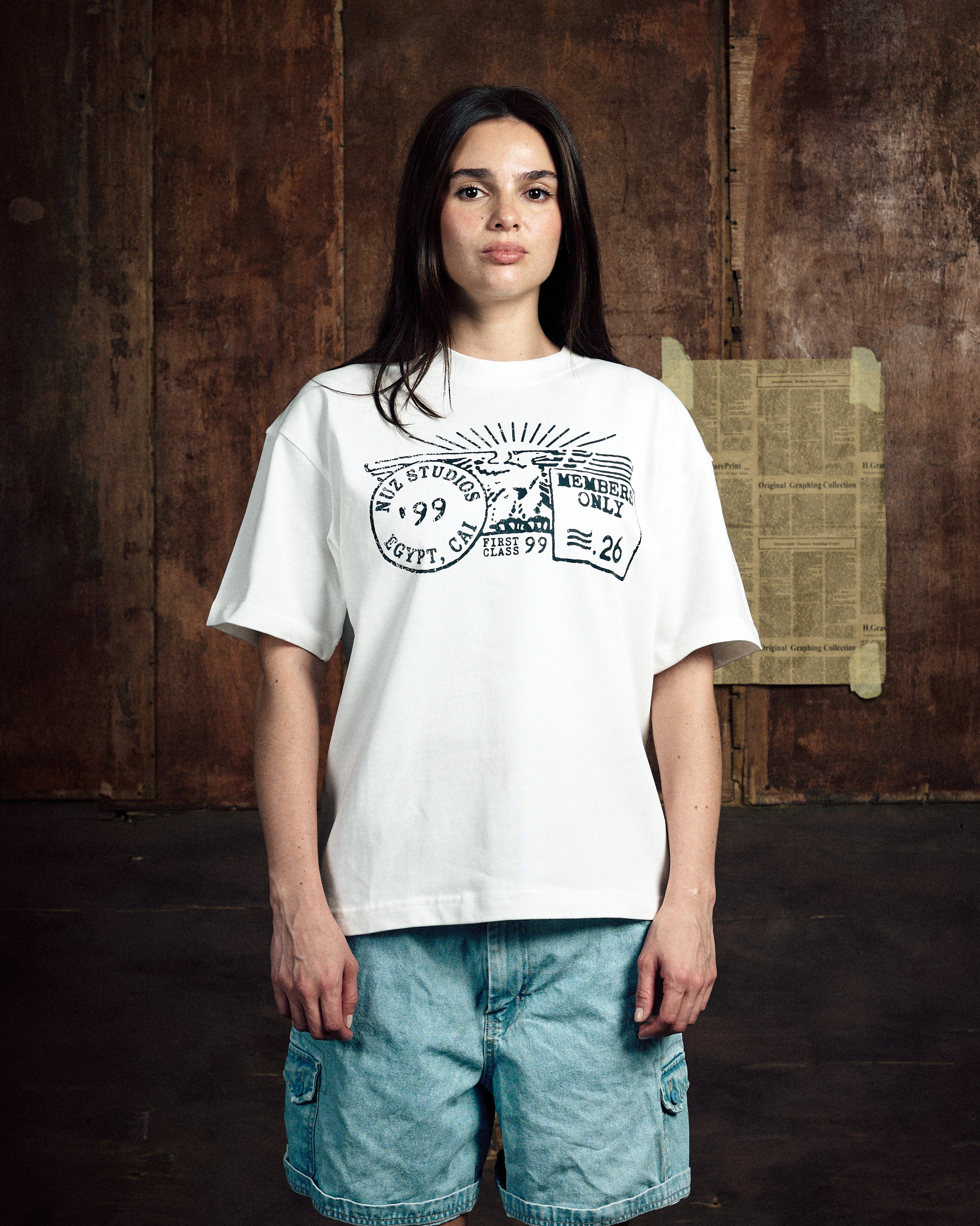 White Studio 99 Tee