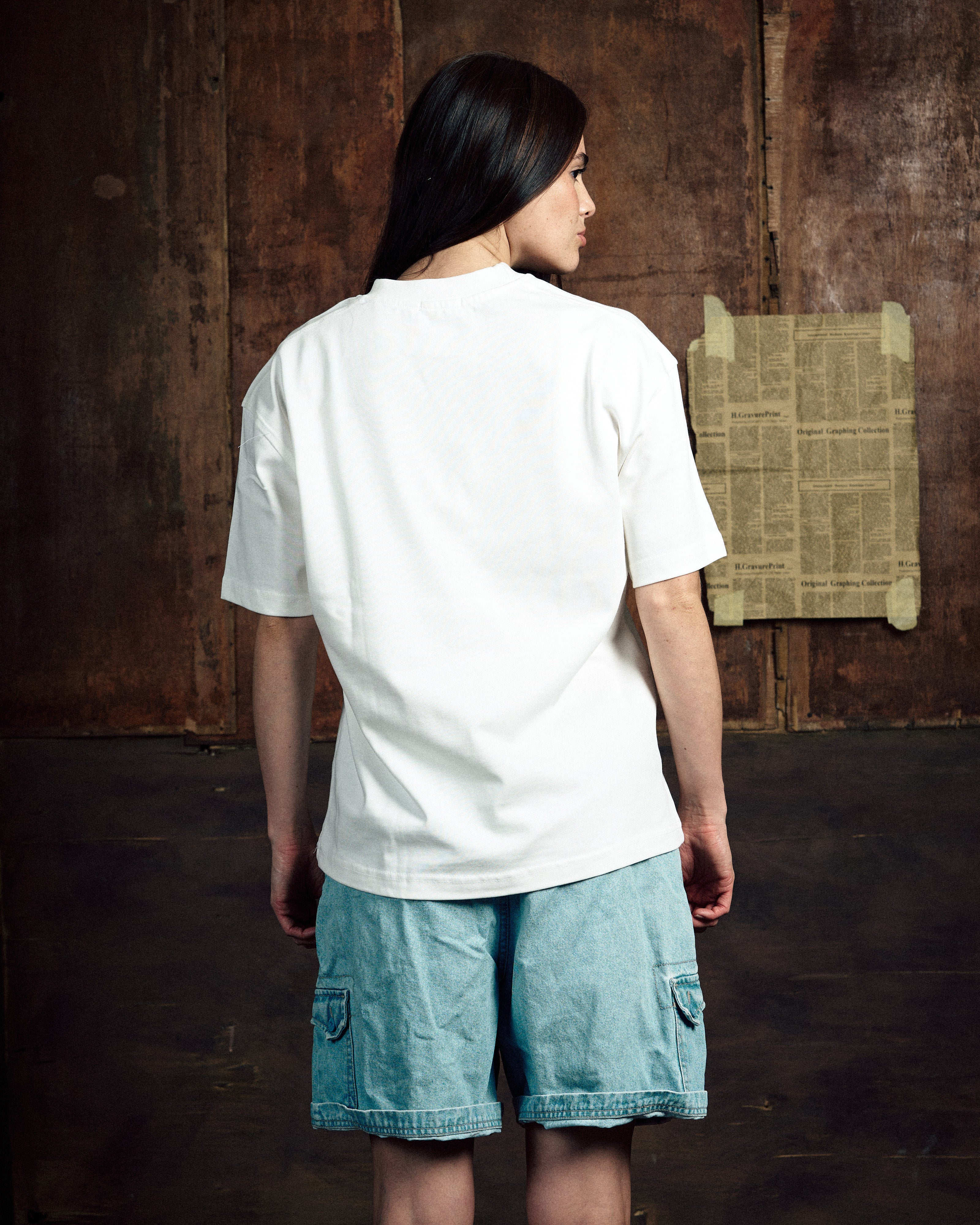 White Studio 99 Tee