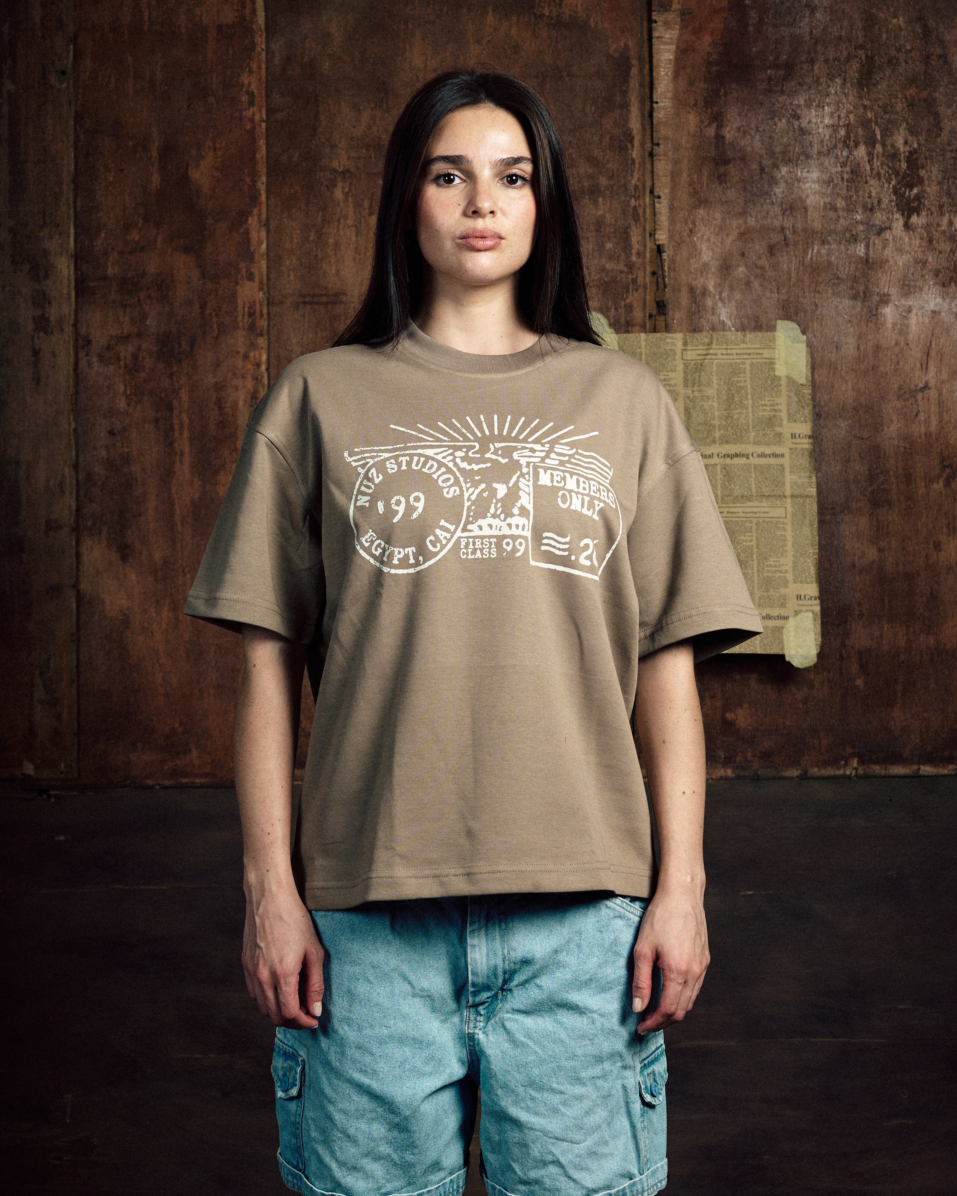 Brown Studio 99 Tee