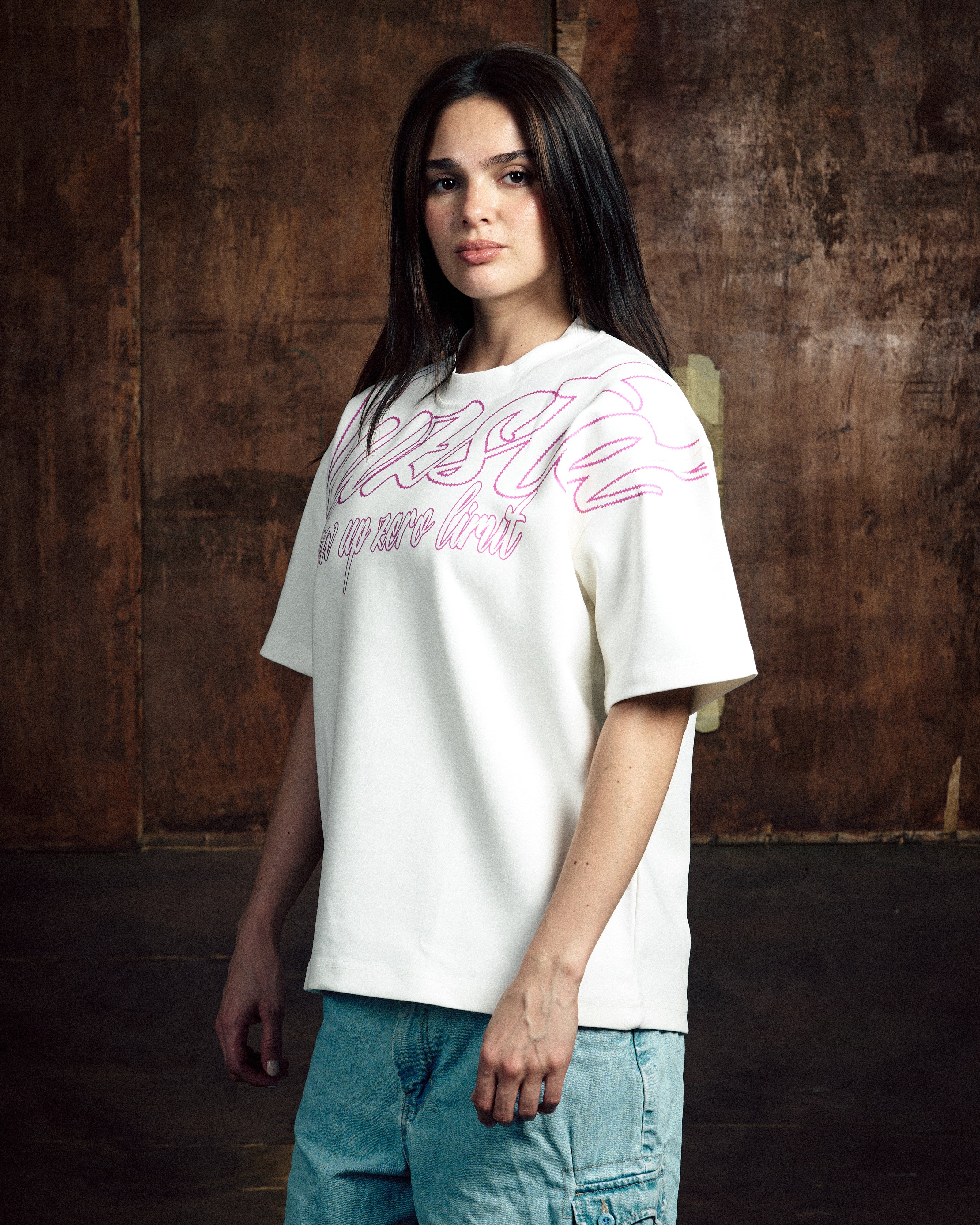 White NUZstd Tee