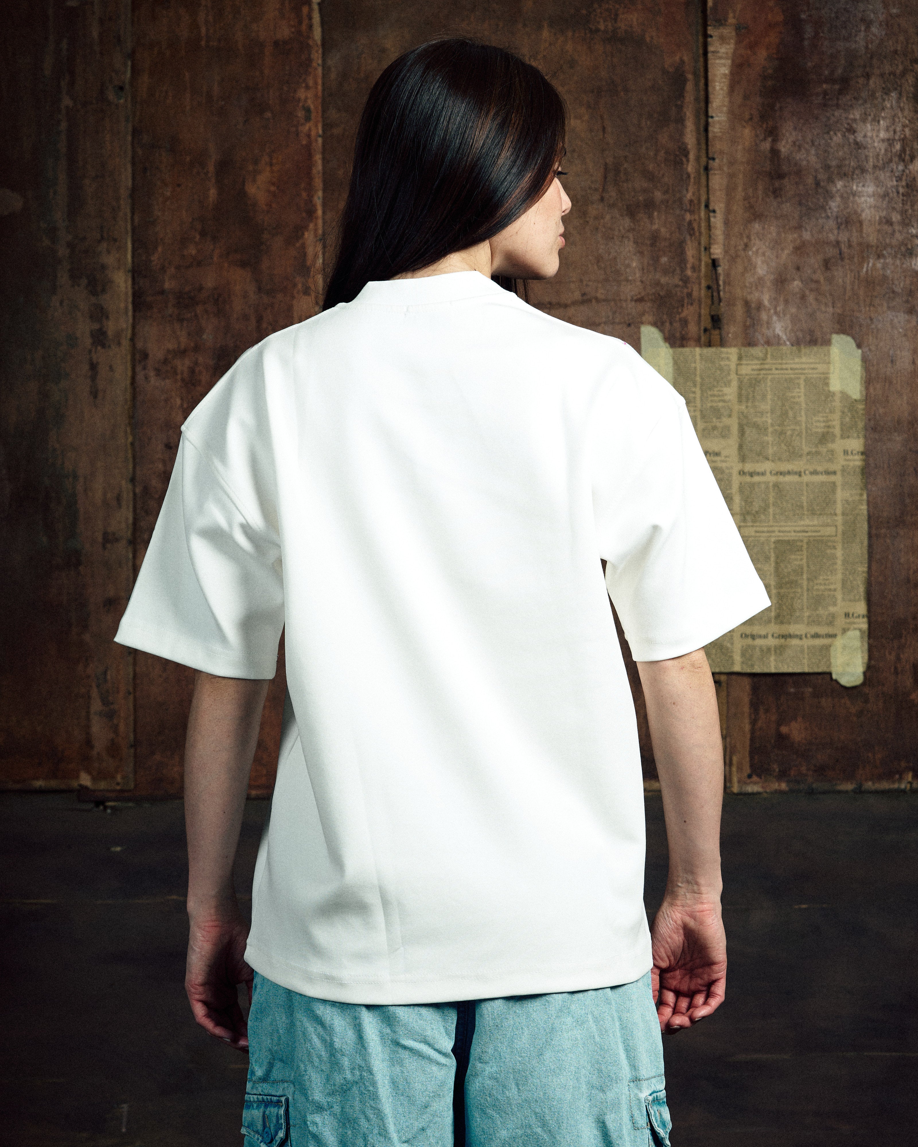 White NUZstd Tee